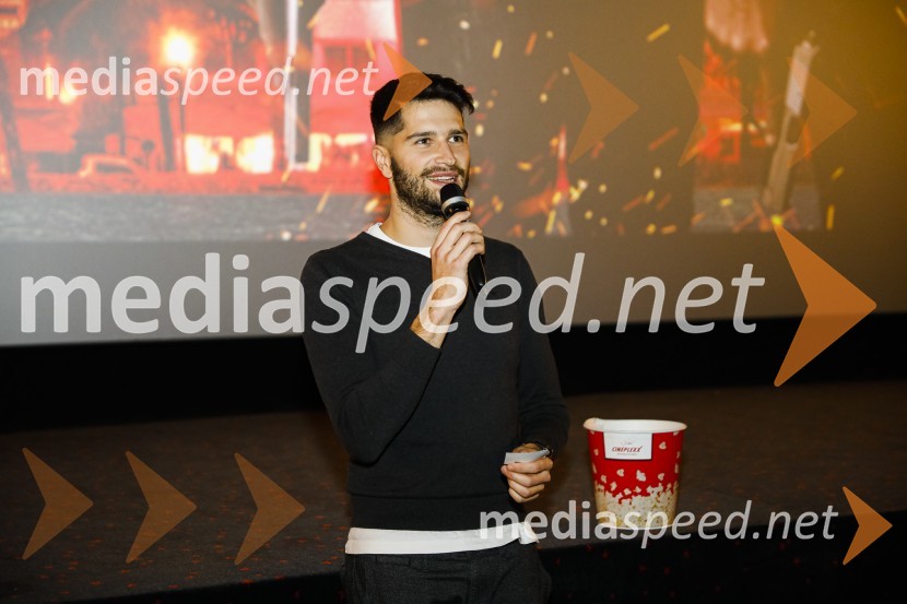  Uroš Bitenc, moderator, radio AntenaFilm Podli fantje za vedno navdušil v Cineplexxu