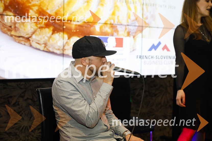 Galette des rois novoletno srečanje Francosko slovenskega poslovnega kluba in Francoskega veleposlaništva v Sloveniji