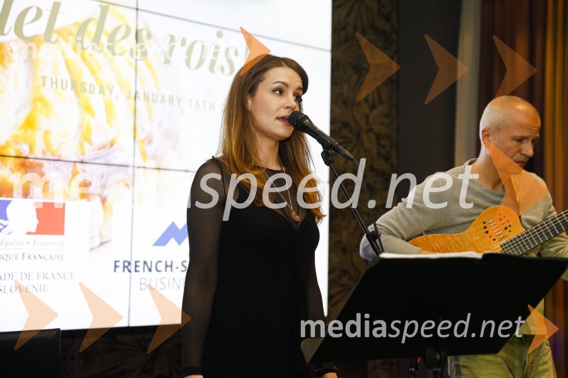 Galette des rois novoletno srečanje Francosko slovenskega poslovnega kluba in Francoskega veleposlaništva v Sloveniji