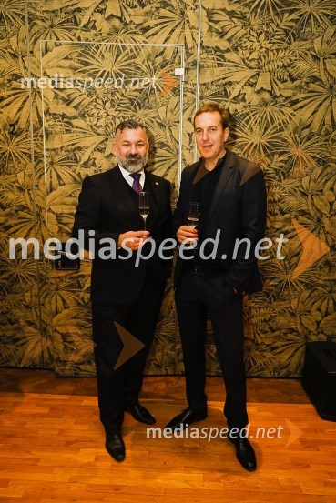  Jože Oberstar, podpredsednik Britansko-slovenske gospodarske zbornice;  Matej  ČuferGalette des rois novoletno srečanje Francosko slovenskega poslovnega kluba in Francoskega veleposlaništva v Sloveniji