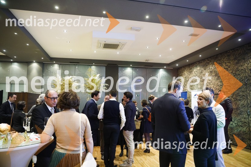 Galette des rois novoletno srečanje Francosko slovenskega poslovnega kluba in Francoskega veleposlaništva v Sloveniji