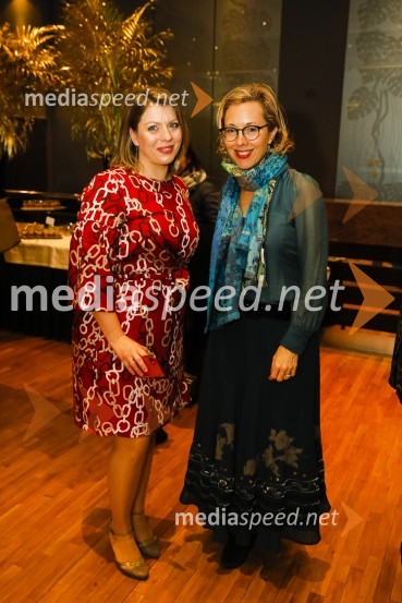  Špela  Šikovec, Francosko slovenski poslovni klub;  Florence  Ferrari, francoska veleposlanica v SlovenijiGalette des rois novoletno srečanje Francosko slovenskega poslovnega kluba in Francoskega veleposlaništva v Sloveniji