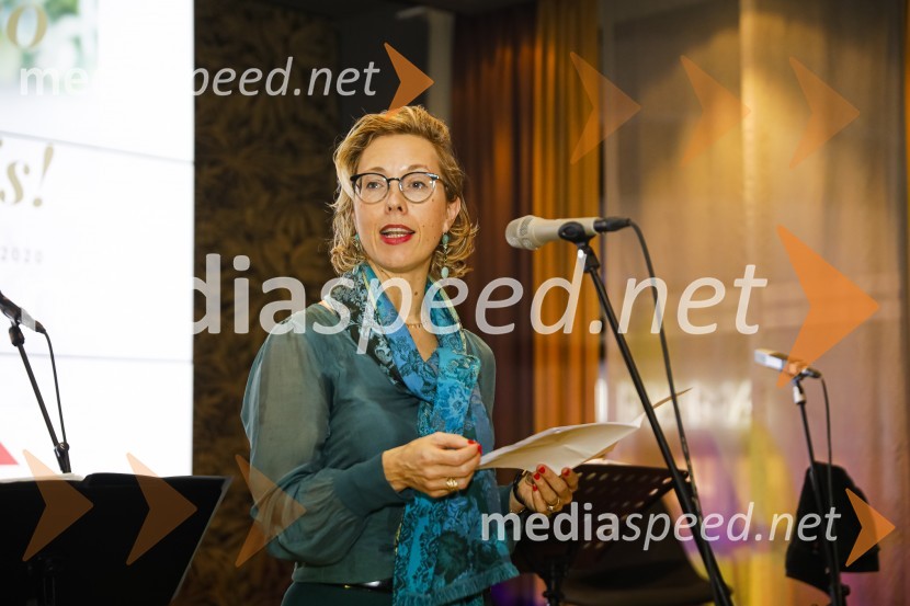  Florence  Ferrari, francoska veleposlanica v SlovenijiGalette des rois novoletno srečanje Francosko slovenskega poslovnega kluba in Francoskega veleposlaništva v Sloveniji