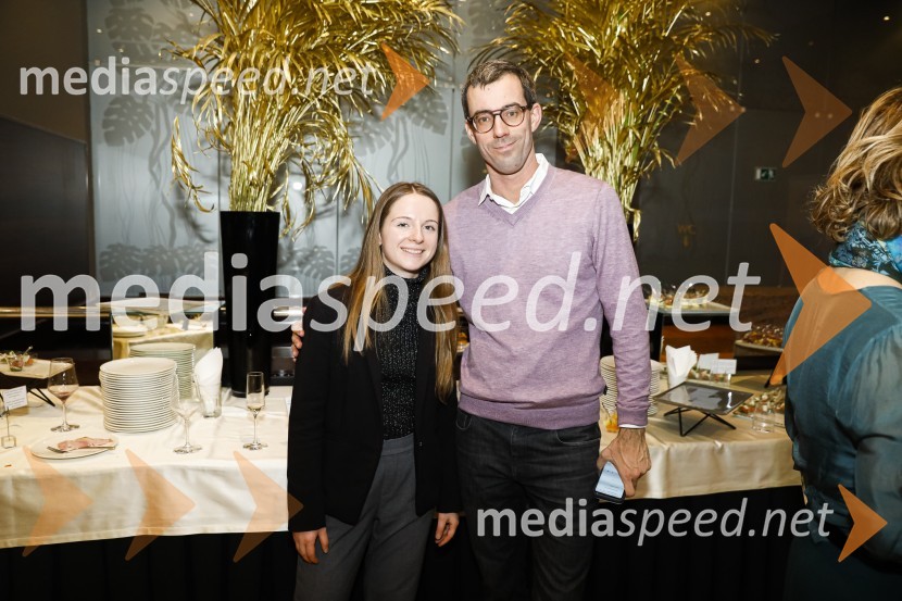 Galette des rois novoletno srečanje Francosko slovenskega poslovnega kluba in Francoskega veleposlaništva v Sloveniji