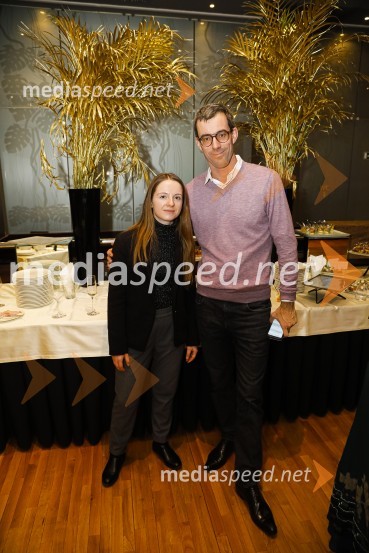 Galette des rois novoletno srečanje Francosko slovenskega poslovnega kluba in Francoskega veleposlaništva v Sloveniji