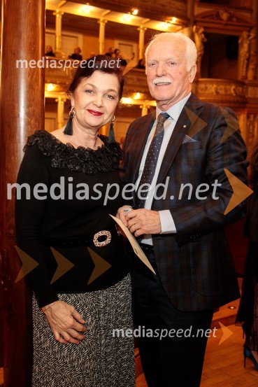 doc.dr. Nena Kopčavar Guček, zdravnica;  Andrej Guček, zdravnikDevica Orleanska, premiera opere