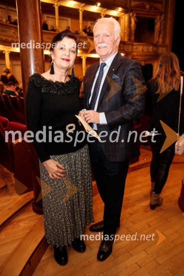 doc.dr. Nena Kopčavar Guček, zdravnica;  Andrej Guček, zdravnikDevica Orleanska, premiera opere
