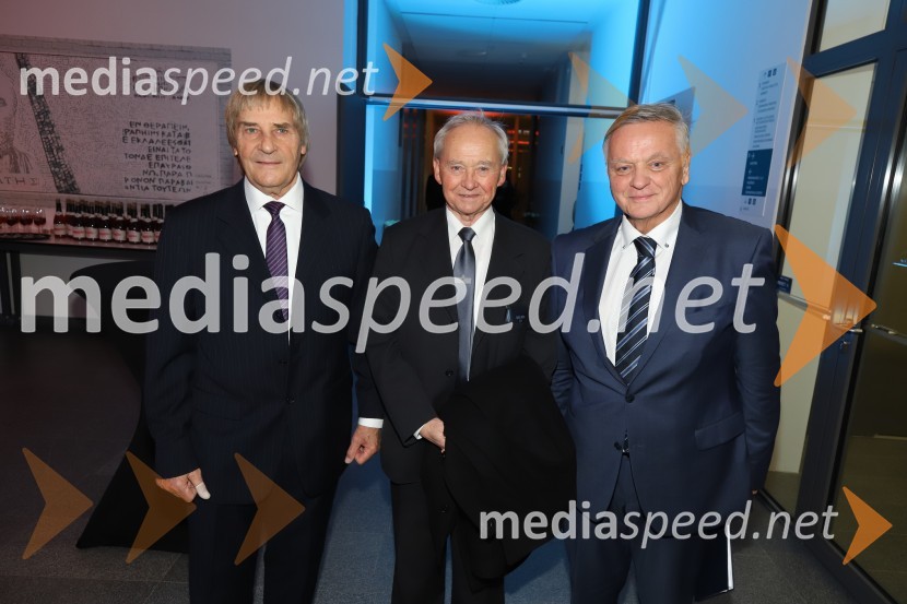 prof. dr. Dušan Radonjič, Ekonomsko - poslovna fakulteta v Mariboru, Univerza v Mariboru; prof. dr. Alojz Križman, Častni občan mesta Maribor, nekdanji župan mestna Maribor, nekdanji rektor Univerze v Mariboru; prof. dr. Ivan Krajnc, dekan, Medicinska fakulteta Univerze v MariboruSvečana akademija ob 15-letnici Medicinske fakultete Univerze v Mariboru