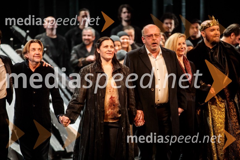  Frank  van Laecke, koreograf, režiser;  Nuška Drašček, pevka;  Jure Kušar, operni pevecDevica Orleanska, premiera opere