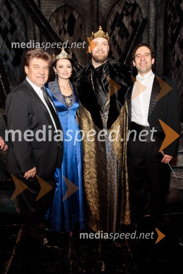  Branko Robinšak, operni pevec;  Urška  Arlič Gololičič, operna pevka;  David Jagodic, tenorist;  Simon Krečič, umetniški direktor Opere SNG MariborDevica Orleanska, premiera opere