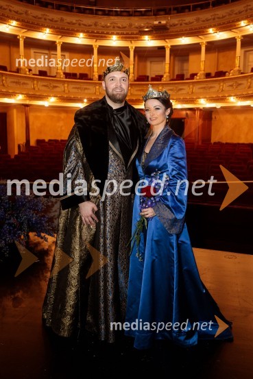  David Jagodic, tenorist;  Urška  Arlič Gololičič, operna pevkaDevica Orleanska, premiera opere