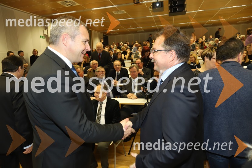 mag. Dejan Židan, predsednik Državnega zbora Republike Slovenije;  ... Svečana akademija ob 15-letnici Medicinske fakultete Univerze v Mariboru