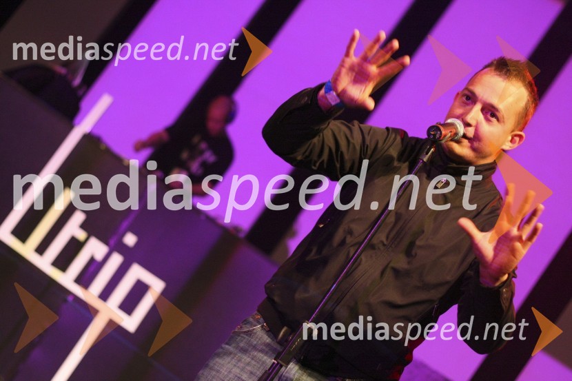 Zlatko, tekmovalec v Državnem prvenstvu v Freestyle rapanjuFestival Utrip