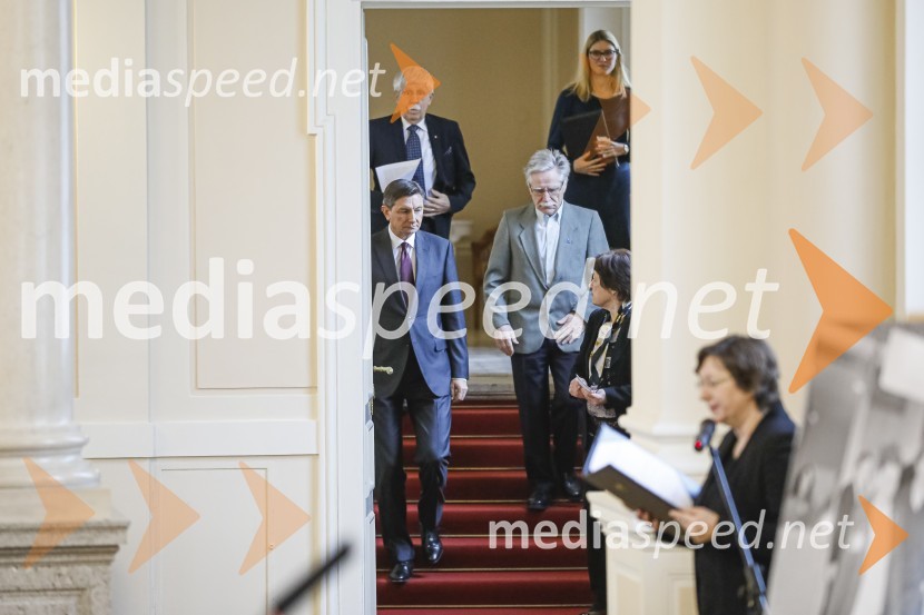  Borut Pahor, predsednik Republike Slovenije; dr. Ciril Ribičič, pravnik;  Franci Pivec, kulturnik in filozof, ambasador Mariborske knjižnice;  ... 30. obletnica odhoda slovenske delegacije s 14. kongresa Zveze komunistov Jugoslavije