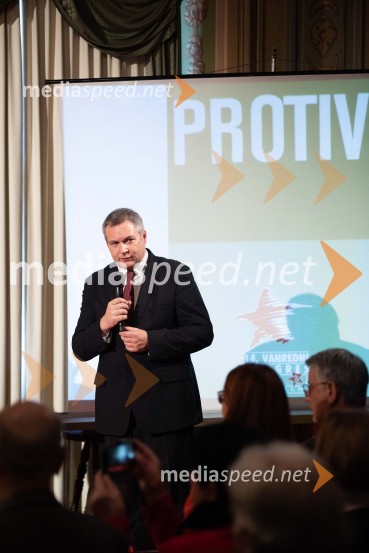 mag. Dejan Židan, predsednik Državnega zbora Republike SlovenijeSimpozij ob 30. letnici odhoda slovenske delegacije