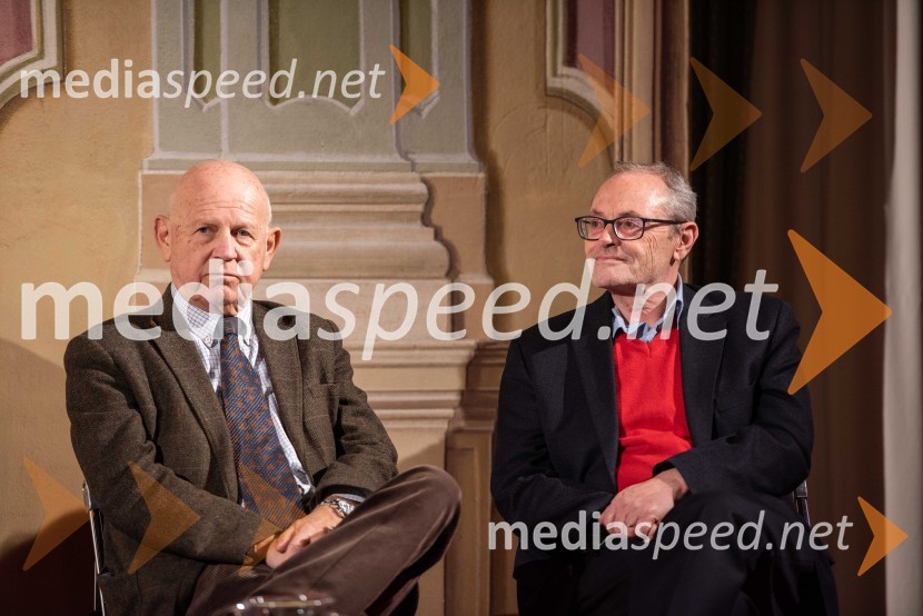  Janez 	 Kocijančič, nekdanji predsednik OKS ;  Lev Kreft, politikSimpozij ob 30. letnici odhoda slovenske delegacije