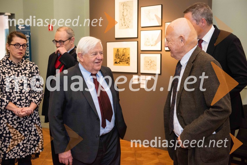  ... ;  Lev Kreft, politik;  Milan Kučan, nekdanji predsednik Republike Slovenije;  Janez 	 Kocijančič, nekdanji predsednik OKS Simpozij ob 30. letnici odhoda slovenske delegacije