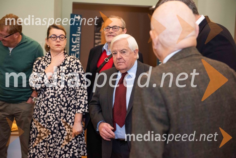  ... ;  Lev Kreft, politik;  Milan Kučan, nekdanji predsednik Republike SlovenijeSimpozij ob 30. letnici odhoda slovenske delegacije