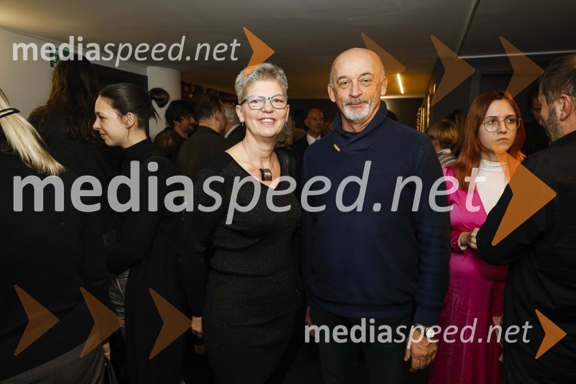  Mirjam Drnovšček, direktorica Prešernovega gledališča Kranj; dr. Borut Smrekar, pomočnik upravnice Gledališča CeljePlašč, premiera v SLG Celje