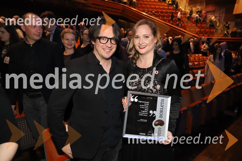  Boštjan Klun, Klun komunikacije; dr. Ninna Kozorog, zdravnica, predsednica društva HumanitarčekBob leta 2019 zdravnici in humanitarki Ninni Kozorog