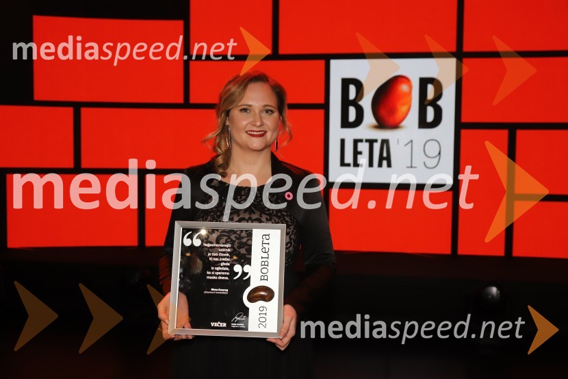 dr. Ninna Kozorog, zdravnica, predsednica društva HumanitarčekBob leta 2019 zdravnici in humanitarki Ninni Kozorog