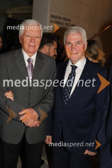  Tone Vogrinec, športni in smučarski funkcionar; prof. dr. Ludvik Toplak,  predsednik Alma Mater Europaea, nekdanji rektor UMBob leta 2019 zdravnici in humanitarki Ninni Kozorog