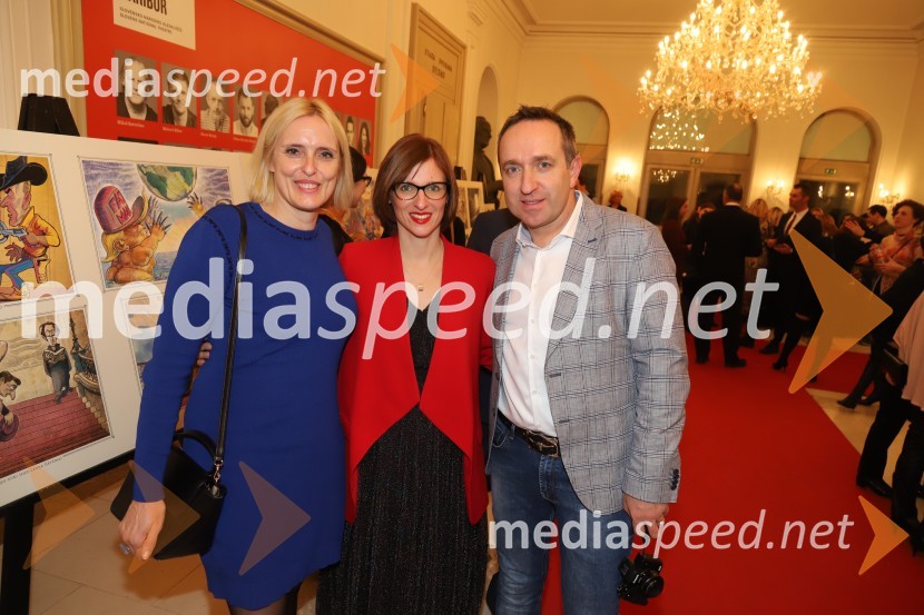  Irena Pavčič, IPPR, agencija za komuniciranje;  Tjaša Toni Skubic, IPPR, agencija za komuniciranje;  Borut  Cvetko, kreativni direktor, MediaspeedBob leta 2019 zdravnici in humanitarki Ninni Kozorog