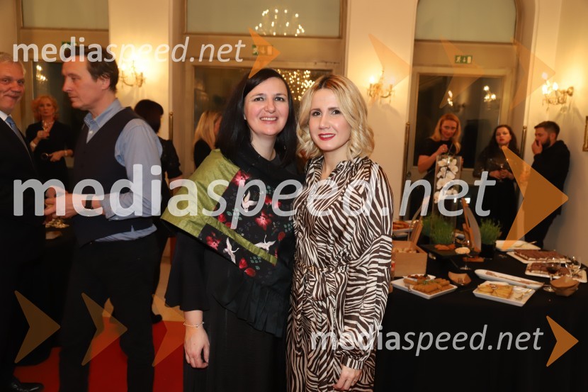  Nataša Jeza Kotnik, vodja marketinga Agencija Sonček;  Natalija Cvetko, vodja projektov, MediaspeedBob leta 2019 zdravnici in humanitarki Ninni Kozorog