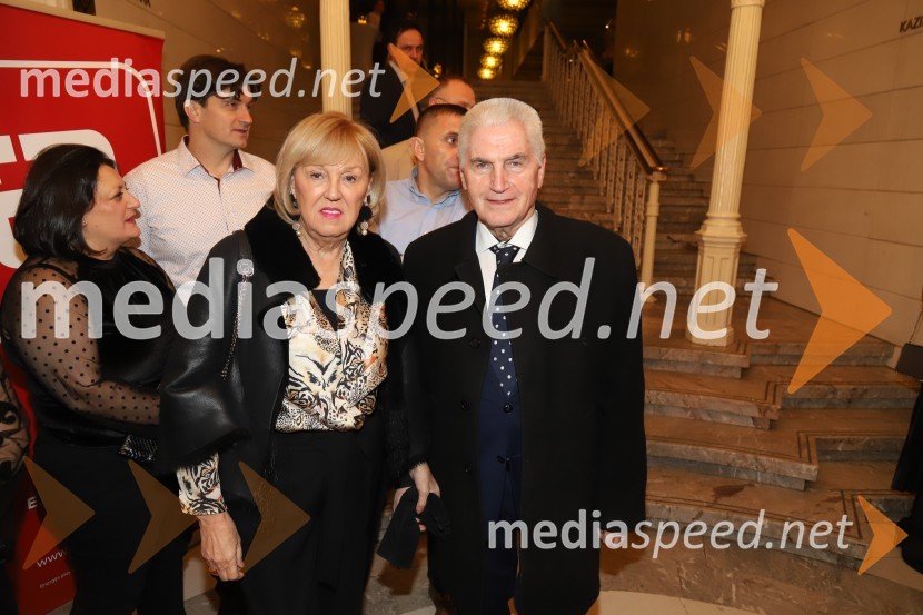  Edita Benko Toplak; prof. dr. Ludvik Toplak, predsednik ECIM 2018 in predsednik Alma Mater Europaea - ECM Bob leta 2019 zdravnici in humanitarki Ninni Kozorog