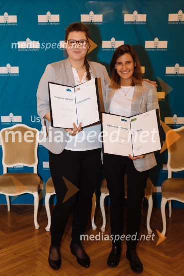  Urška Koštomaj, Medicinska fakulteta UM;  Ana Kenk, Medicinska fakulteta UMRektorjev dan Univerze v Mariboru 2020