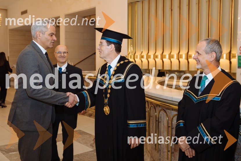  Aleksander Saša Arsenovič, župan, Mestna občina Maribor;  ... ; prof. dr. Zdravko Kačič, rektor Univerze v Mariboru;  ... Rektorjev dan Univerze v Mariboru 2020