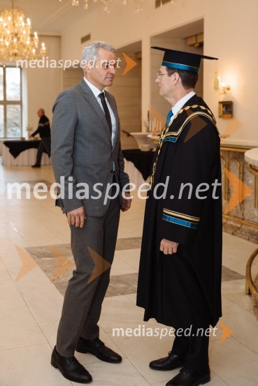  Aleksander Saša Arsenovič, župan, Mestna občina Maribor; prof. dr. Zdravko Kačič, rektor Univerze v MariboruRektorjev dan Univerze v Mariboru 2020