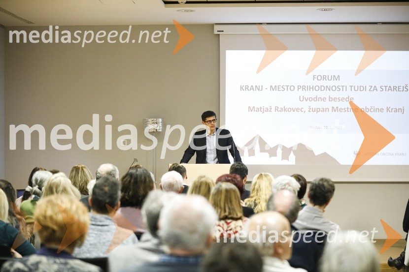 Matjaž Rakovec, župan Mestne občine KranjKranj - mesto prihodnosti za starejše