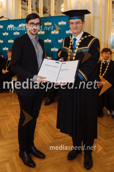  Vigor  Arva, Medicinska fakulteta UM; prof. dr. Zdravko Kačič, rektor Univerze v MariboruRektorjev dan Univerze v Mariboru 2020