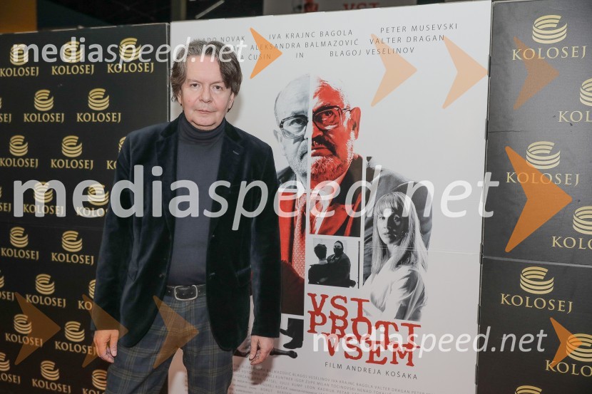  Andrej Košak, režiserVsi proti vsem, premiera slovenskega filma
