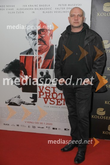  Uroš PotočnikVsi proti vsem, premiera slovenskega filma