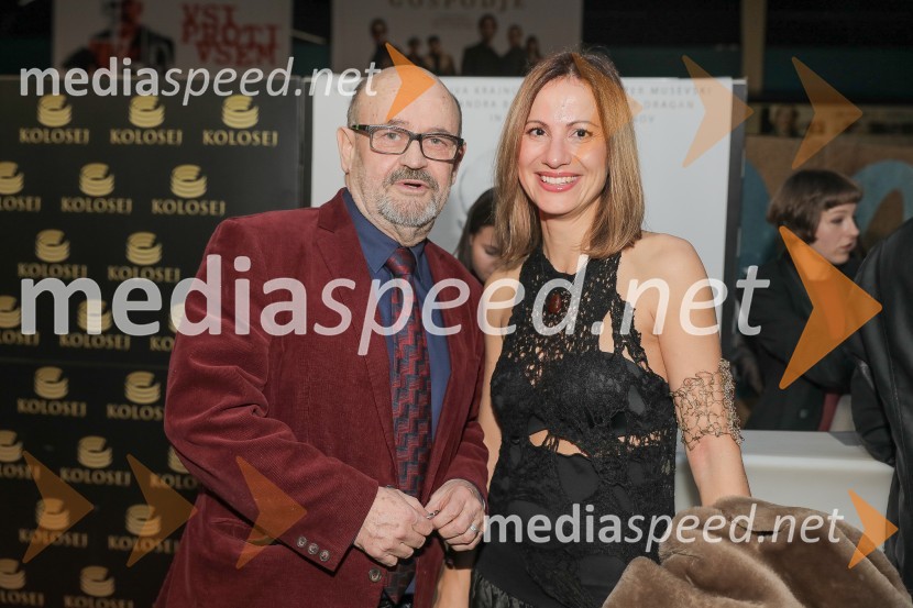  Vlado Novak, igralec;  Aleksandra  Balmazović, igralkaVsi proti vsem, premiera slovenskega filma