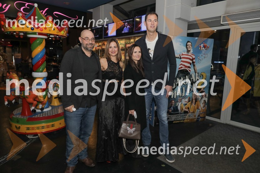  ... ;  Aleksandra  Balmazović, igralka;  Nada Brezec;  Primož Brezec, nekdanji slovenski košarkarVsi proti vsem, premiera slovenskega filma