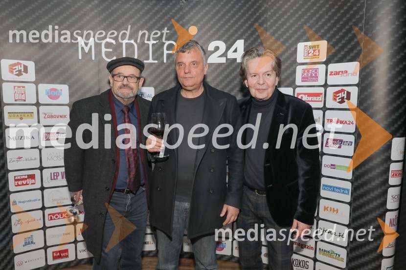  Vlado Novak, igralec;  ... ;  Andrej Košak, režiserVsi proti vsem, premiera slovenskega filma