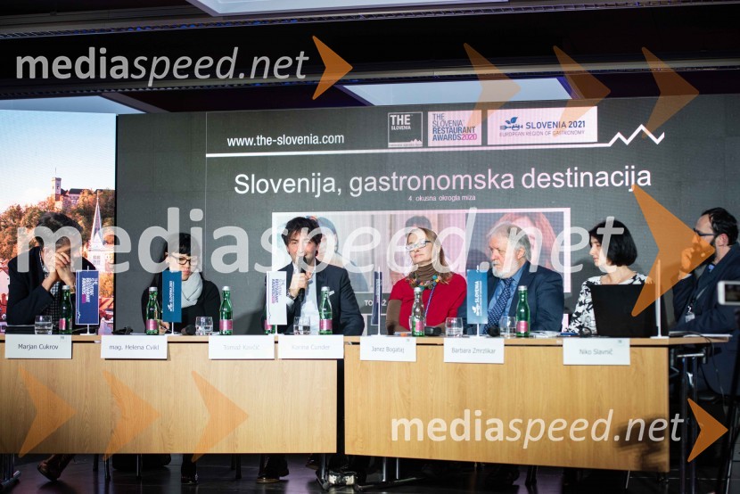 Okrogla miza - Slovenija gastronomska destinacija