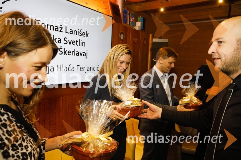 Pogovor o inovativnosti z mag. Metko Svetlin, dr. Mihom Škerlavajem in mag. Tomažem Laniškom