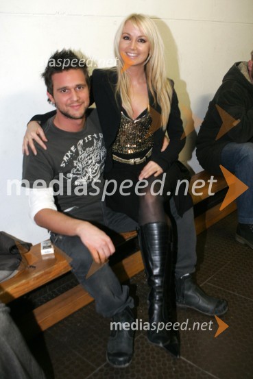 Pevca Luka Nižetić in Saša LenderoRTV Net praznuje rojstni dan