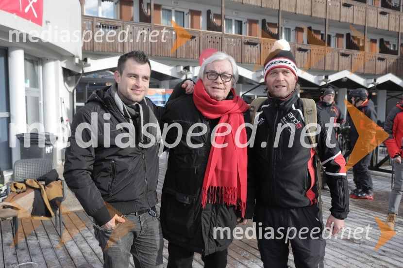 Znani Slovenci na smučeh in saneh