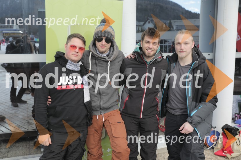 Znani Slovenci na smučeh in saneh