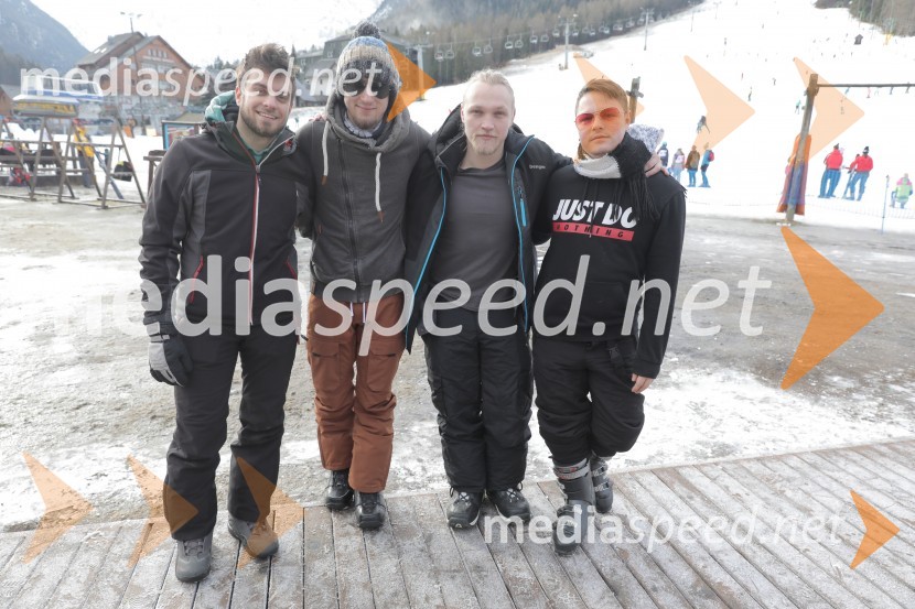 Znani Slovenci na smučeh in saneh