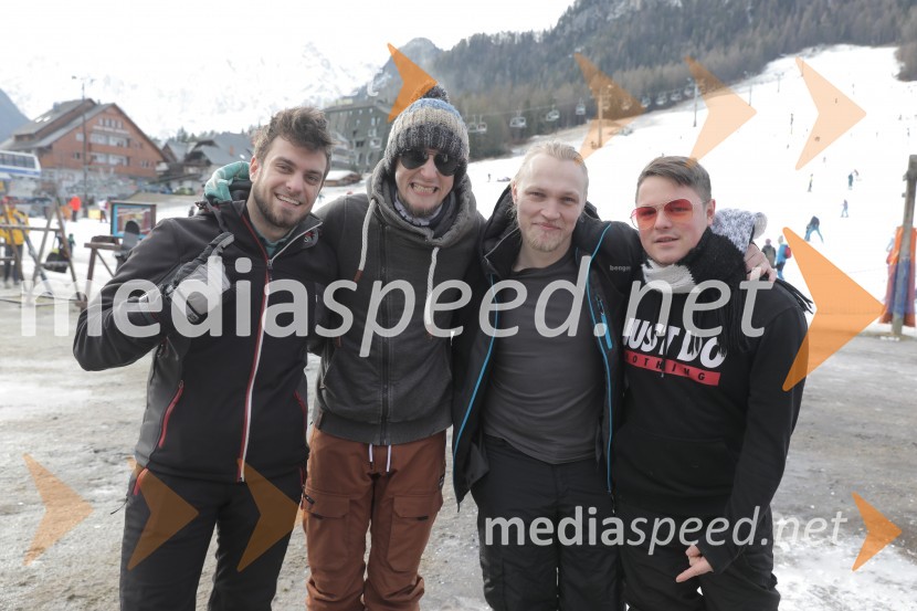 Znani Slovenci na smučeh in saneh