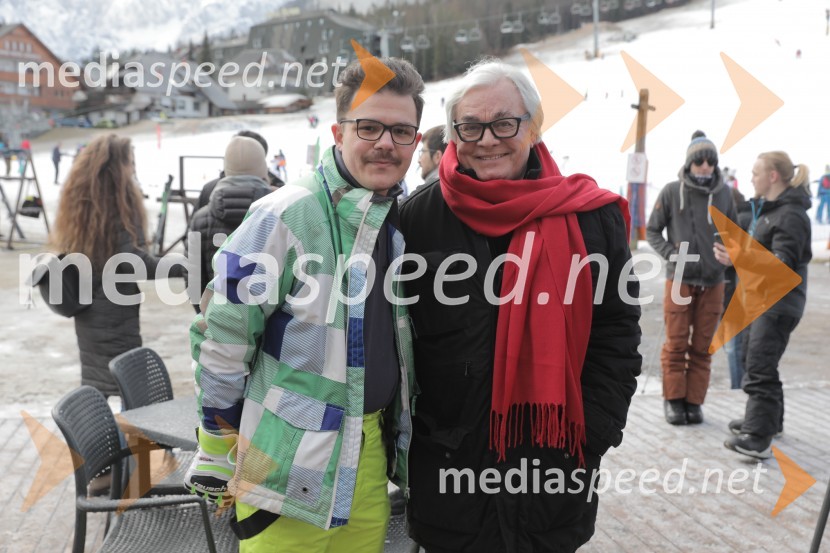 Znani Slovenci na smučeh in saneh