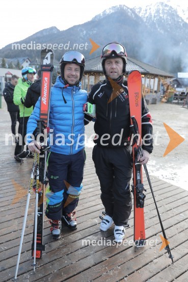 Znani Slovenci na smučeh in saneh