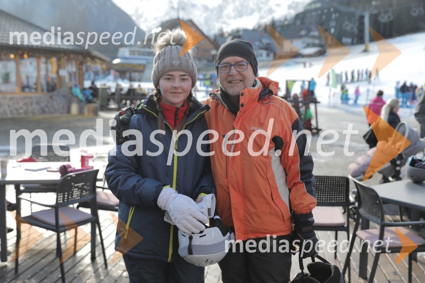 Znani Slovenci na smučeh in saneh