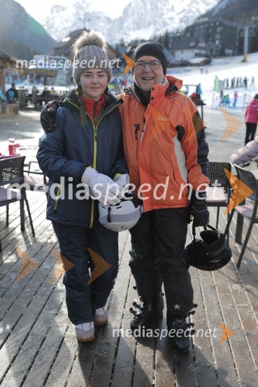 Znani Slovenci na smučeh in saneh